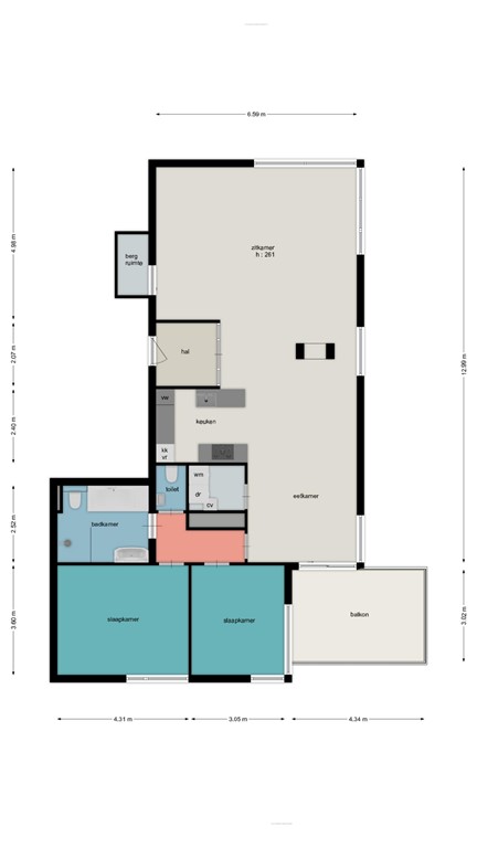 mediumsize floorplan